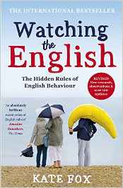 the front cover of the book "Watching the English" by Kate Fox